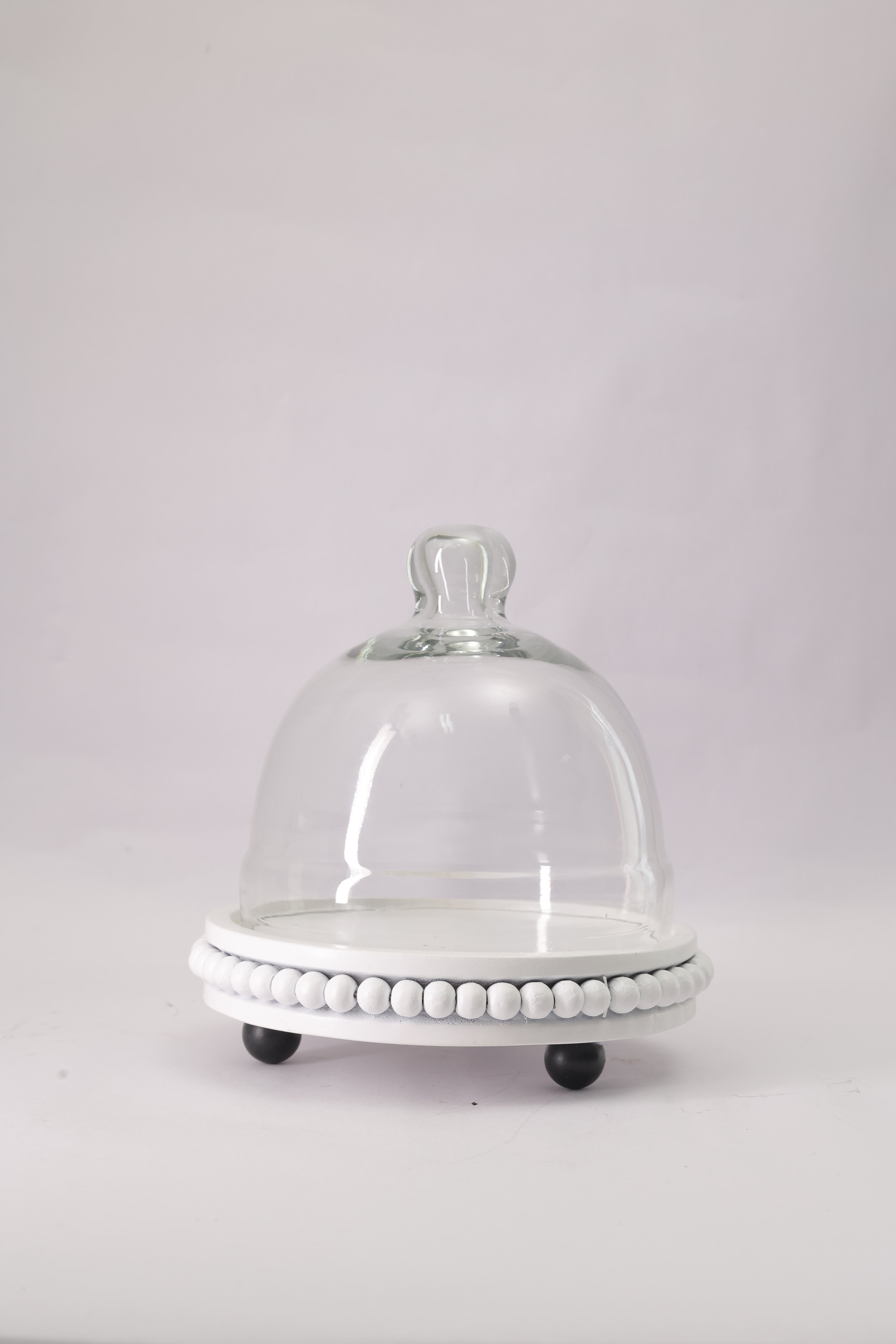 Small Beaded Cake Platter