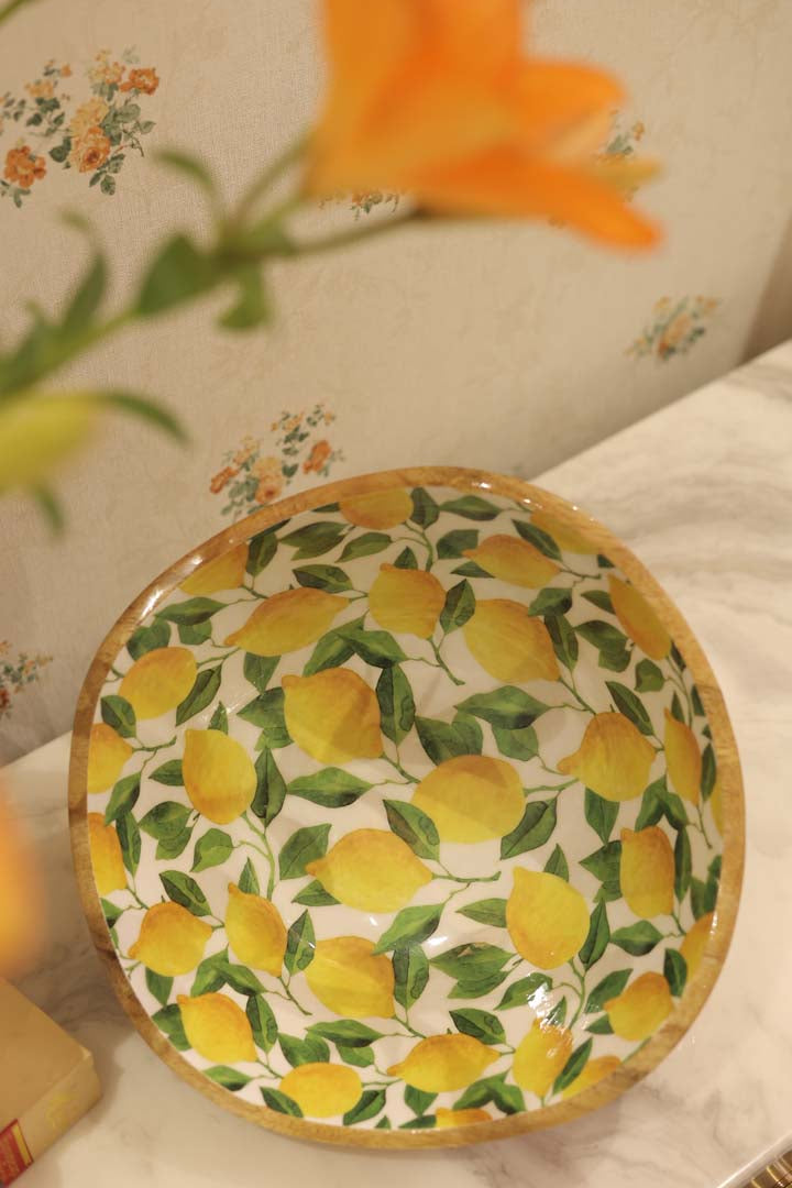 Lemon Salad Bowl 12 inch Secondary image