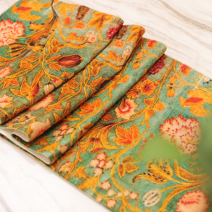 Velvet Printed Table Runner