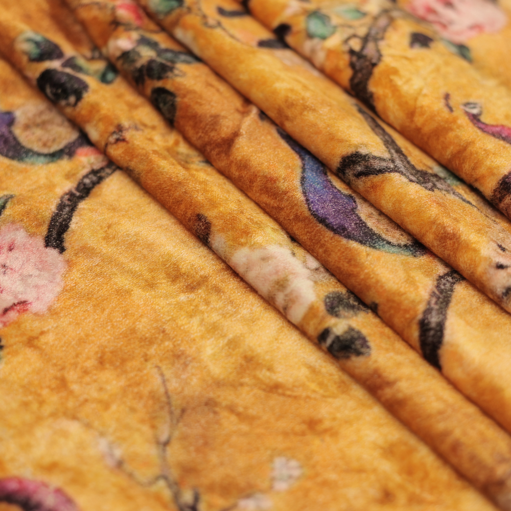 Velvet Printed Table Runner