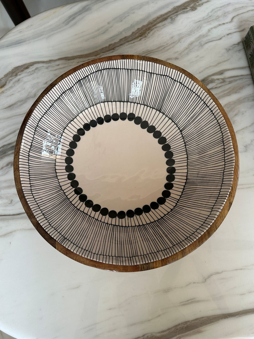 Wood Bowl 14"