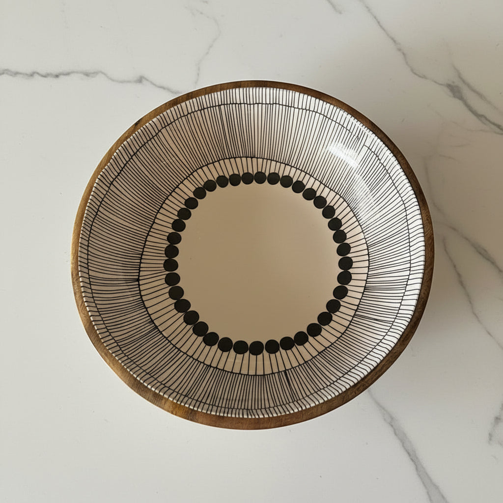 Wood Bowl 14"