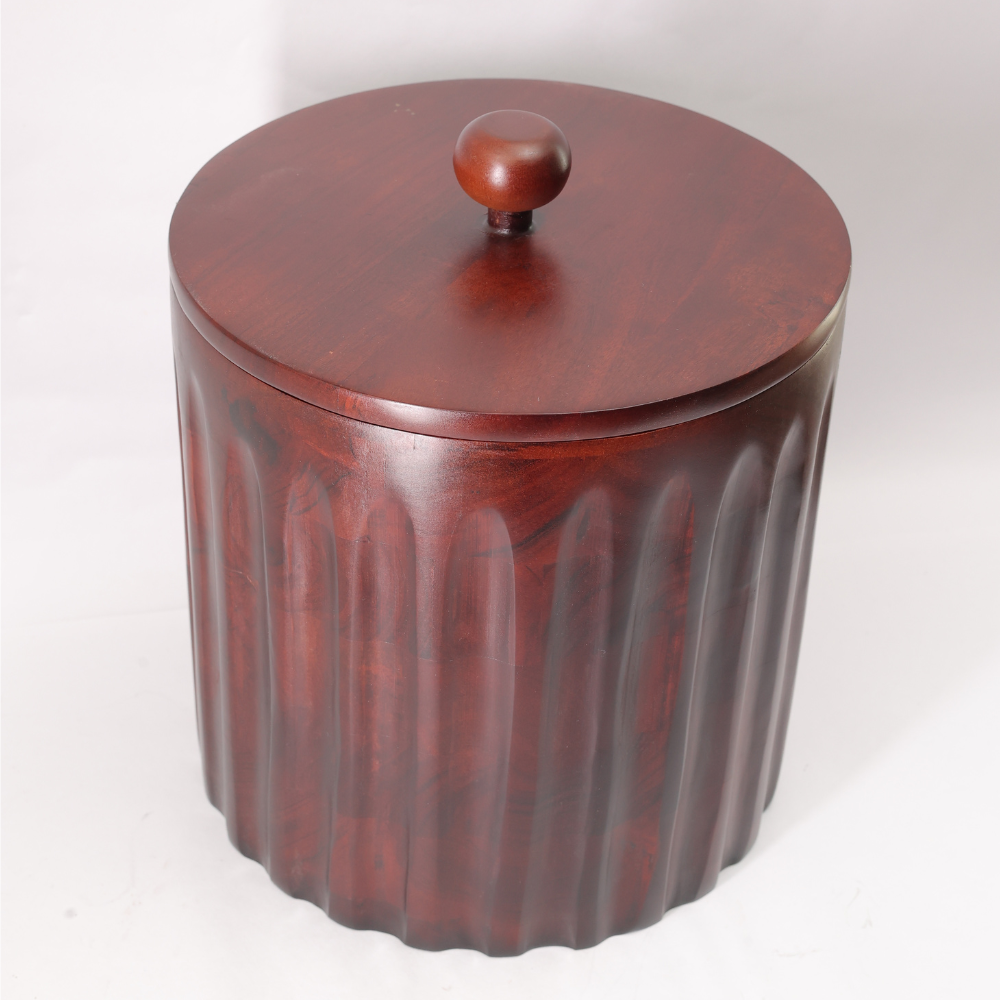 Wood Ice Bucket Large