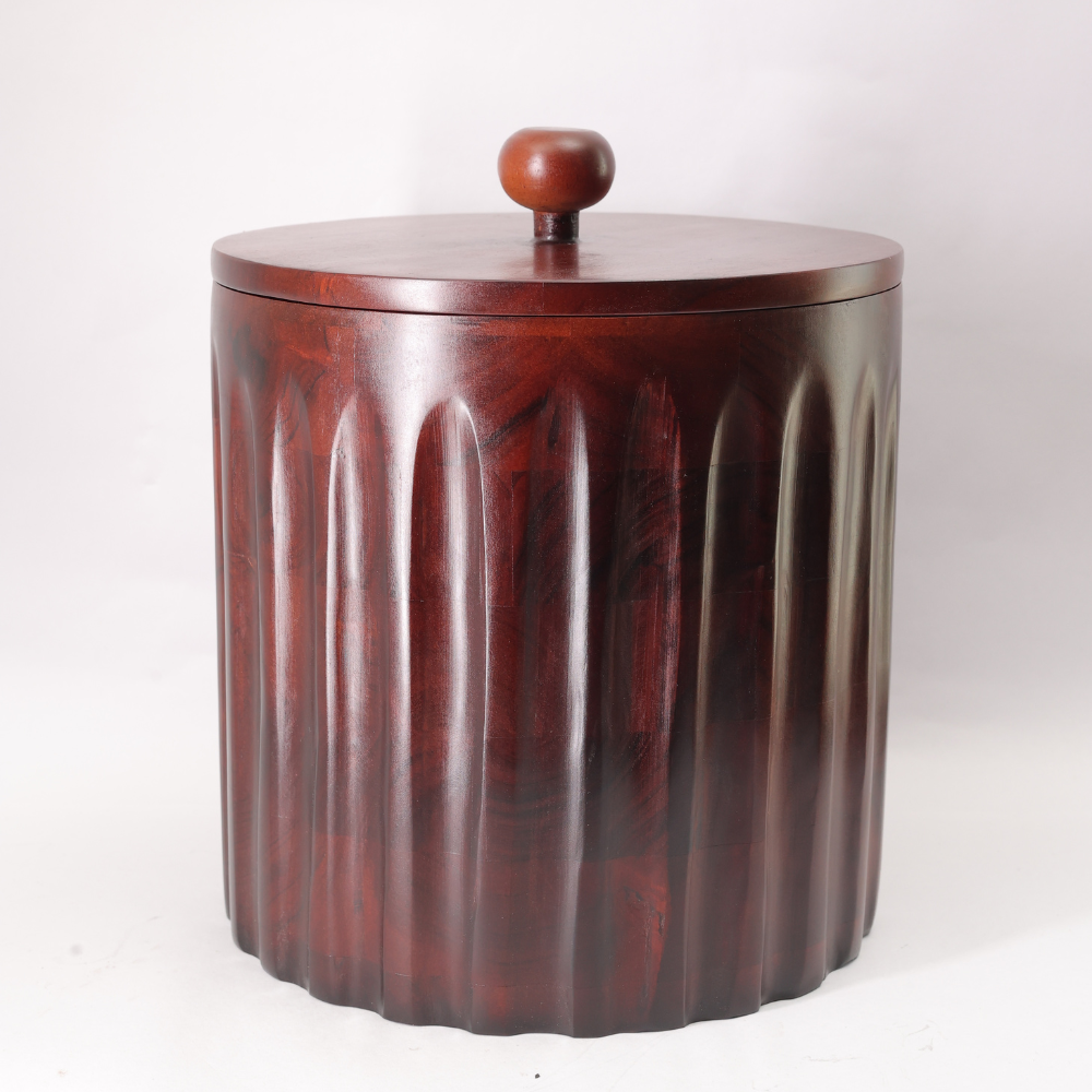 Wood Ice Bucket Large