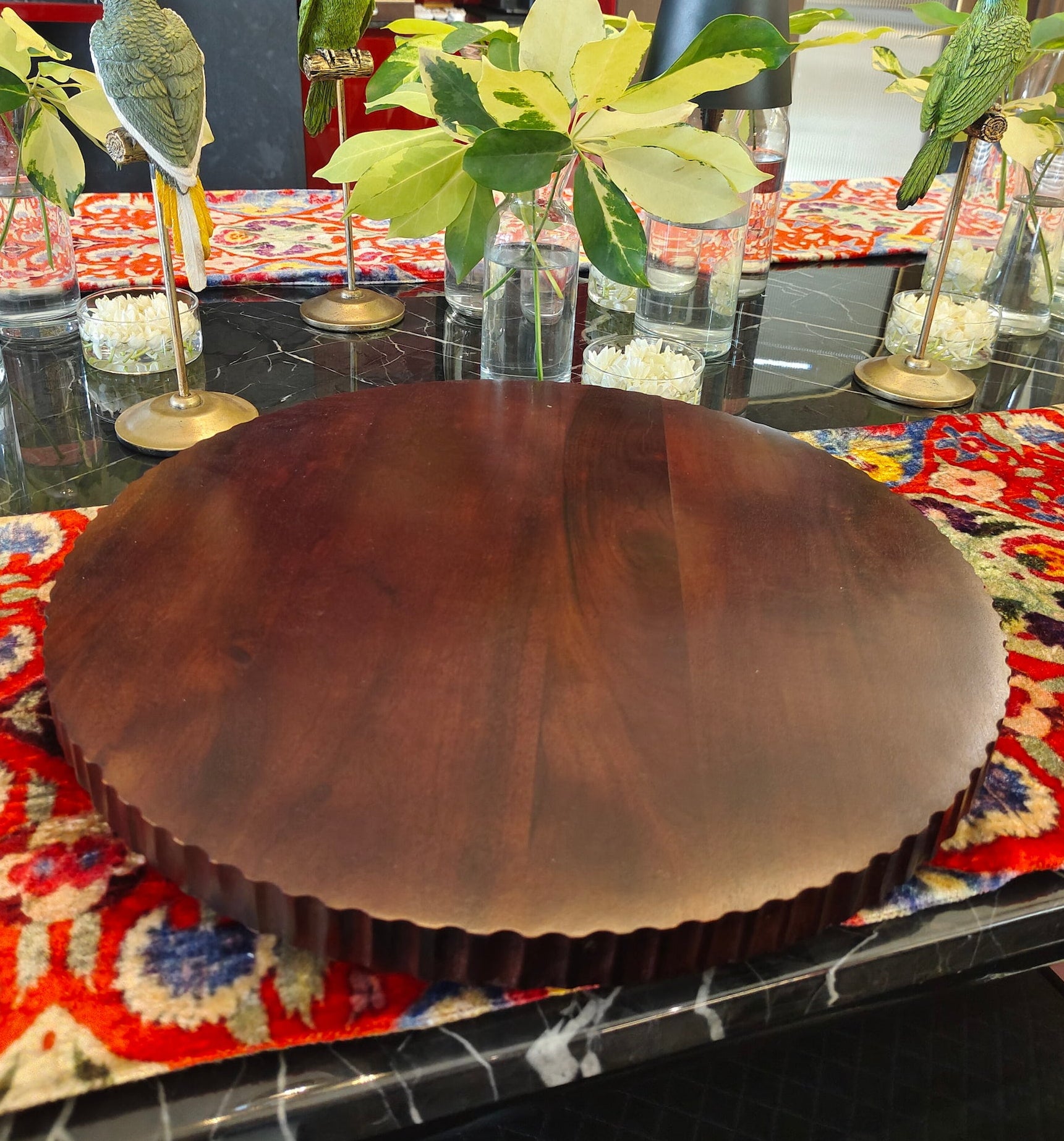 Wood Lazy Susan 15 inch