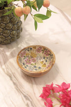 Wood Nut Bowl 7 inch