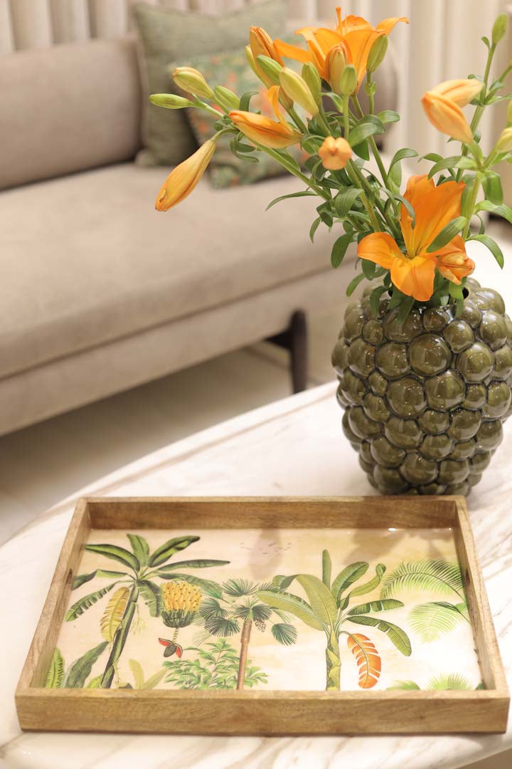 Wood Rectangle Tray