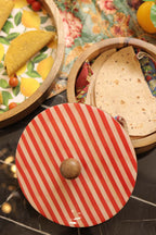 Wood Round Box with Lid