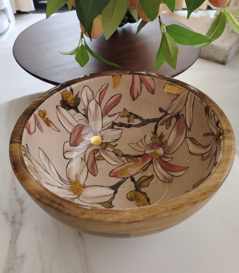 Wood Snack Bowl 9 inch Secondary image