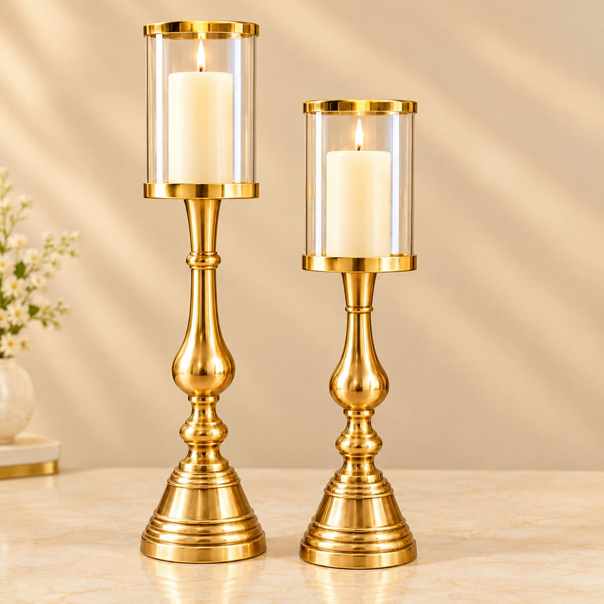 Casa Candle Stands, Set of 2 Main image