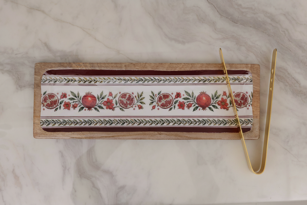 Wooden Rectangle Serving Platter